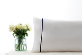 False Piping Pillow Case
